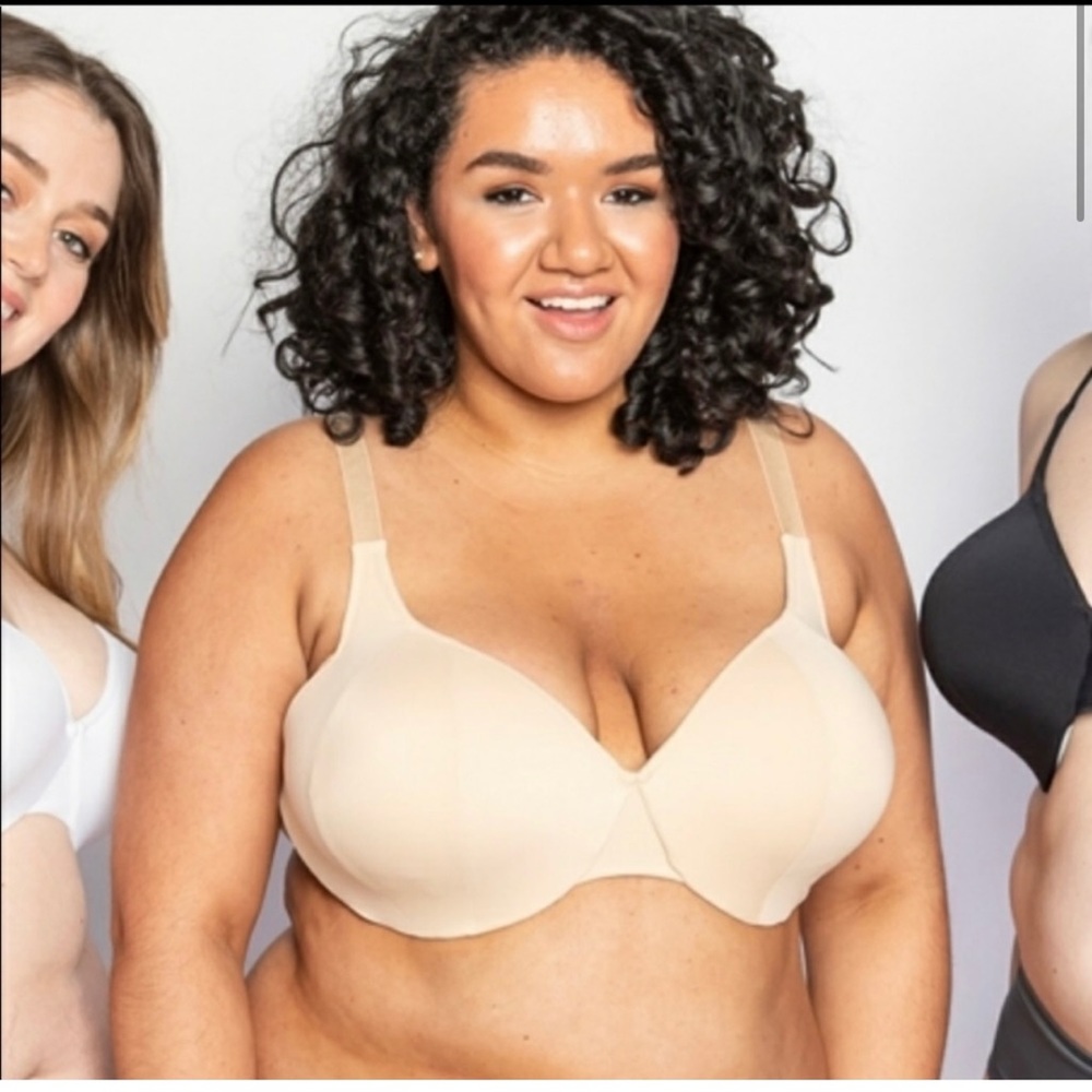 NWT Trusst Beige Nude Maximum Support Bra Size 40I